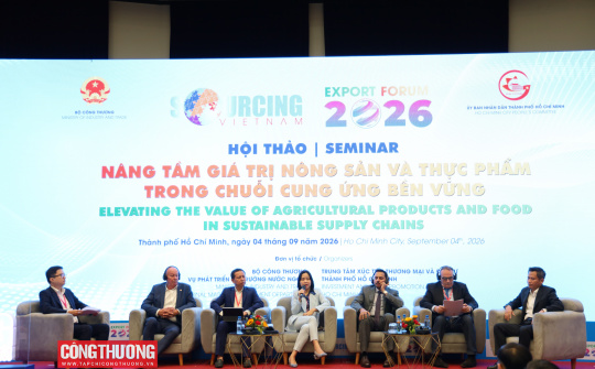 Nâng tầm giá trị nông sản và thực phẩm trong chuỗi cung ứng bền vững