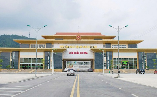 Phát triển Khu vực cửa khẩu Chi Ma (Lạng Sơn) theo hướng 2 hành lang, 3 vùng phát triển