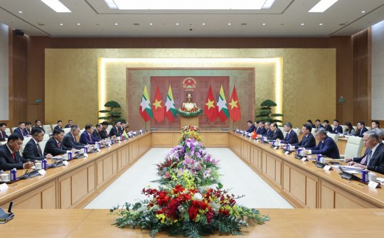 Việt Nam - Myanmar thúc đẩy hợp tác toàn diện, chặt chẽ trên các lĩnh vực