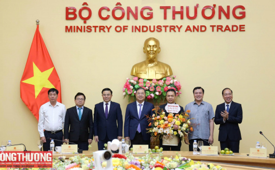 Trao Quyết định bổ nhiệm Thứ trưởng Bộ Công Thương Nguyễn Việt Sơn