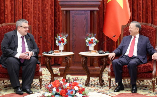 Quan hệ Việt Nam - Liên bang Nga tiếp tục phát triển mạnh mẽ, vì lợi ích của nhân dân hai nước, vì hòa bình, hợp tác của khu vực và thế giới