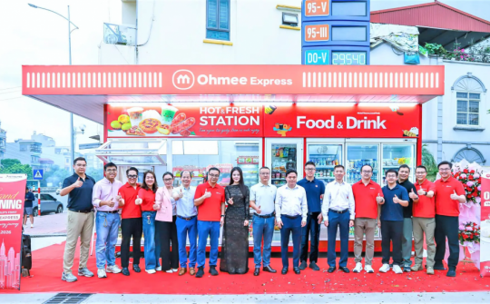 Petrolimex khai trương hai cửa hàng tiện lợi Ohmee Express đầu tiên