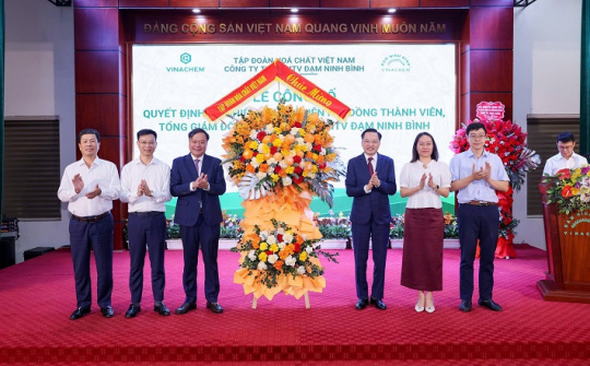 Tân Tổng Giám đốc Đạm Ninh Bình Nguyễn Đình Khoát: Tập trung cao nhất cho hiệu quả sản xuất kinh doanh