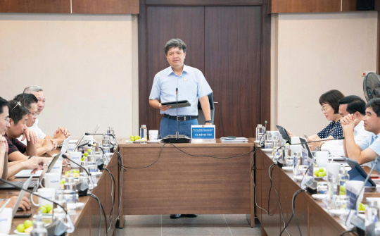 Đoàn công tác của Ủy ban Khoa học, Công nghệ và Môi trường làm việc với NSMO về góp ý sửa đổi Luật Điện lực