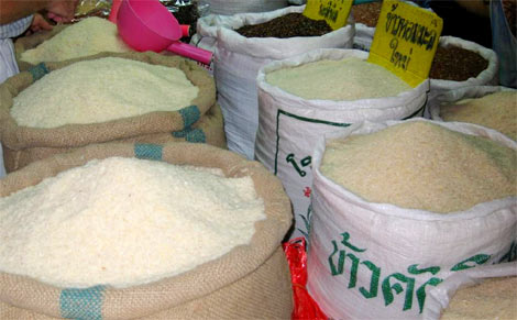 Thái Lan hạ mức dự báo xuất khẩu gạo trong năm 2013