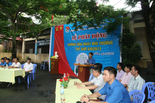 Đoàn TN Than Hòn Gai: Hưởng ứng ngày môi trường