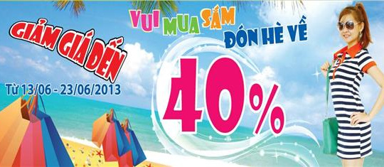 Vinatexmart đón hè với nhiều sản phẩm khuyến mãi
