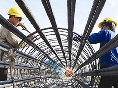 Giá thanh cốt thép lên cao nhờ kỳ vọng Trung Quốc thực hiện các dự án xây dựng đường sắt