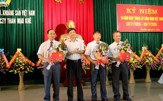 Than Mạo Khê: tổ chức lễ kỷ niệm 84 năm ngày thành lập Công đoàn Việt Nam 