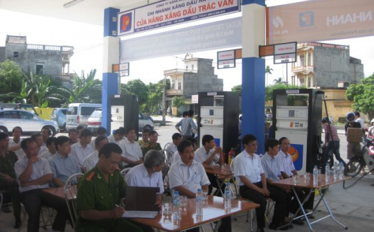 Khai trương Cửa hàng Xăng dầu Trác Văn - Chi nhánh Xăng dầu Hà Nam.