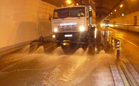 Tiết kiệm điện hiệu quả ở hầm đường bộ Hải Vân 