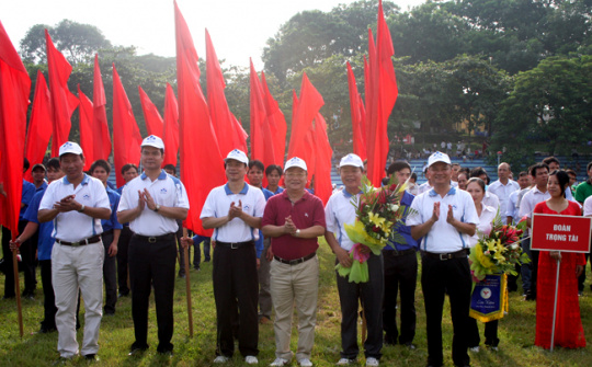 Vinachem: Hội thao CNVCLĐ khu vực phía Bắc và giao lưu văn nghệ