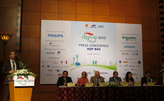 Green-Biz 2013: Giải pháp kinh doanh xanh của châu Âu cho Việt Nam