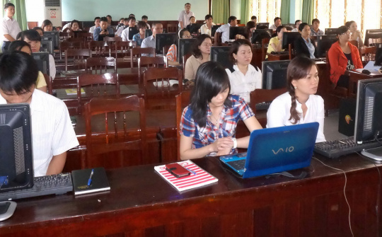 Đào tạo phần mềm EGAS giai đoạn mở rộng