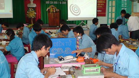 Trường Cao đẳng Nghề Kinh tế - Kỹ thuật Vinatex: Hiệu quả từ đào tạo nghề gắn liền với thực tiễn