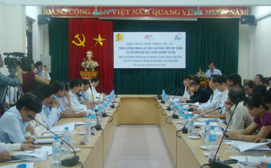 Hội thảo giới thiệu Dự án “Tăng cường năng lực đào tạo giáo viên dạy nghề”
