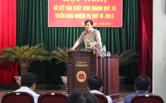 Than Mạo Khê: Khen thưởng các đơn vị hoàn thành mục tiêu thi đua quý 3/2013