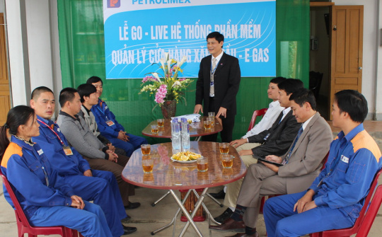 Go Live thành công chương trình quản lý cửa hàng xăng dầu - EGAS