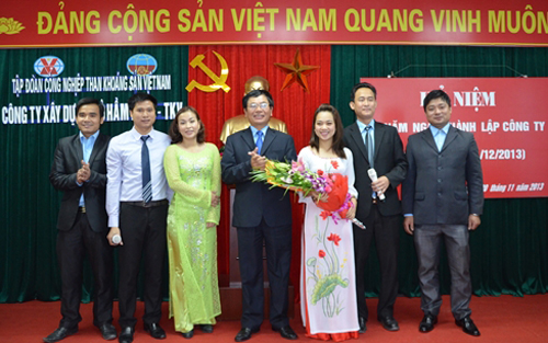 Công ty Xây dựng mỏ Hầm lò II - TKV kỷ niệm 6 năm ngày thành lập (01/12/;2007 - 01/12/2013)
