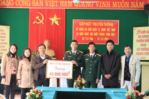 ĐTN Công ty CP Than Hà Tu với phong trào "Tuổi trẻ với mùa xuân biên giới"