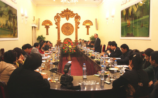 Công đoàn Công Thương Việt Nam gặp mặt báo chí đầu năm