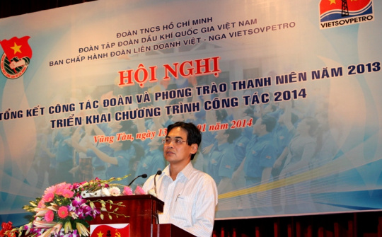 Đoàn Thanh niên Vietsovpetro - giữ vững vai trò xung kích 