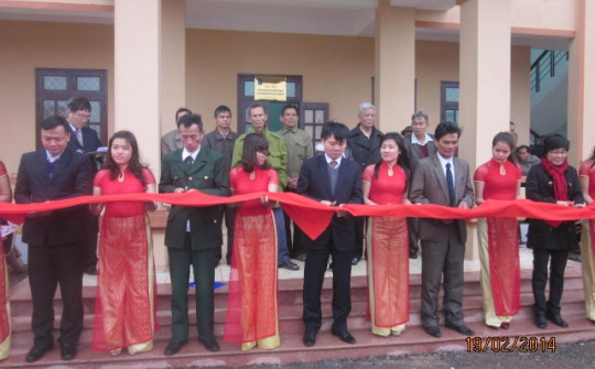 Hội Cựu chiến binh PVN: Khánh thành công trình cho Hội nạn nhân chất độc da cam tỉnh Quảng Bình