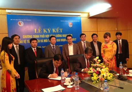 200.000 thanh niên góp sức bảo vệ môi trường