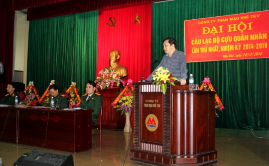 Than Mạo Khể tổ chức đại hội Cựu quân nhân