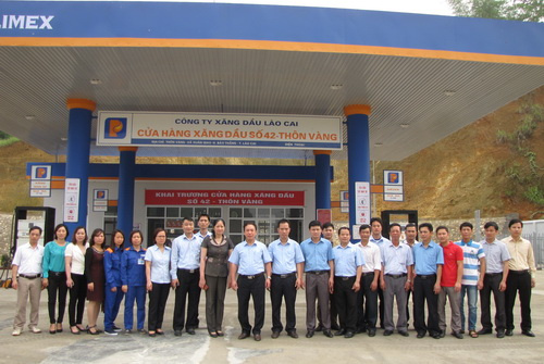 Petrolimex Lào Cai: Đưa vào họat động CHXD số 42 Thôn Vàng