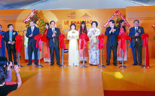 Hơn 500 doanh nghiệp tham gia triển lãm Saigon Tex 2014 