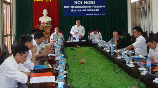 Đảm bảo an toàn công trình dầu khí trên đất liền