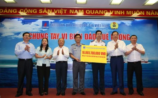 Petrovietnam: “Chung tay vì biển đảo quê hương” 