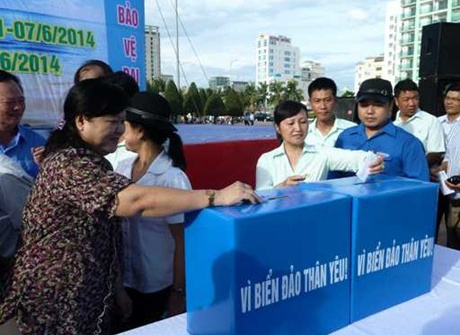 Nhiều hoạt động ngày hội bảo vệ tài nguyên và môi trường biển đảo