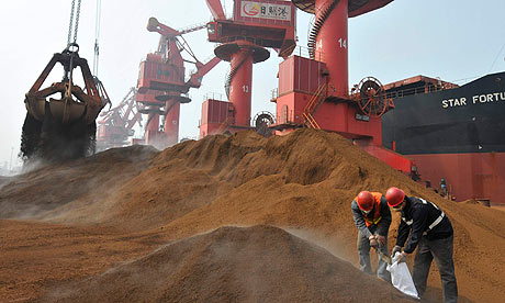 Trung Quốc cắt giảm các hợp đồng cung ứng quặng sắt dài hạn  do tồn kho ở mức cao
