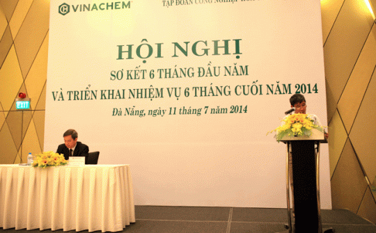 Vinachem: Sơ kết công tác quý II năm 2014, triển khai nhiệm vụ 6 tháng cuối năm 2014