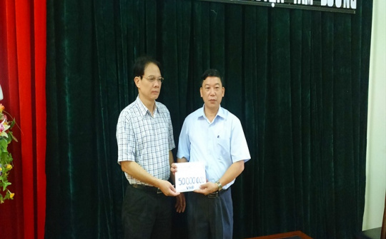 Bộ Công Thương và Công đoàn Công Thương thăm và hỗ trợ các gia đình bị thiệt hại trong trận quét và sạt lở đất tại Tam Đường, Lai Châu
