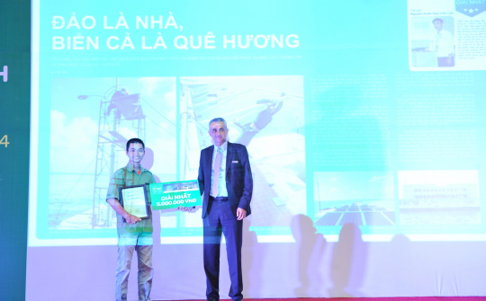 Trao giải cuộc thi “Vẻ đẹp Năng lượng Việt Nam” 2014