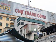 Hà Nội tạm dừng xây chợ-trung tâm thương mại Thành Công