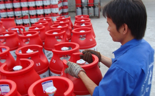 Tháng 1/2014: Giá gas giảm bình quân 3.583 đồng/kg