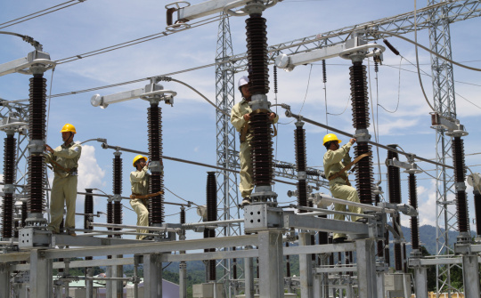 Đóng điện Trạm biến áp 500 kV Thạnh Mỹ