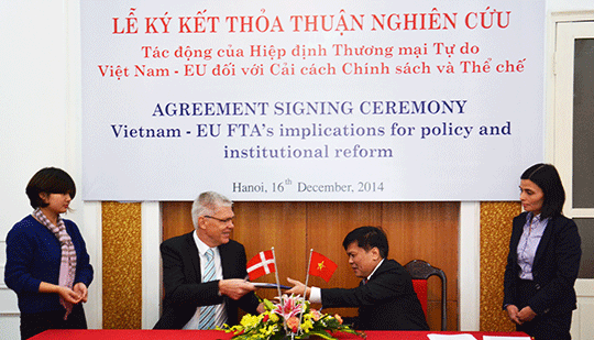 Đan Mạch hỗ trợ nghiên cứu Tác động của Hiệp định thương mại tự do Việt Nam – EU 