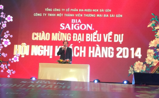 Công ty TNHH MTV Thương mại Bia Sài Gòn tổ chức Hội nghị khách hàng 2014