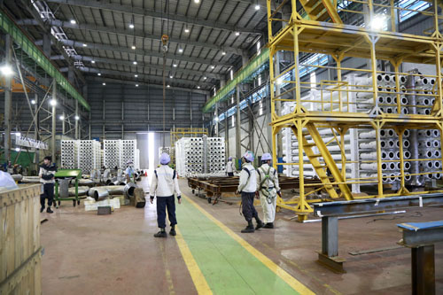 Xuất khẩu hệ thống lọc nước biển theo nguyên lý thẩm thấu ngược lần đầu tiên được sản xuất tại Việt Nam