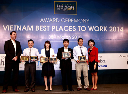 Vinamilk xếp thứ 2 Top 100 nơi làm việc tốt nhất VN