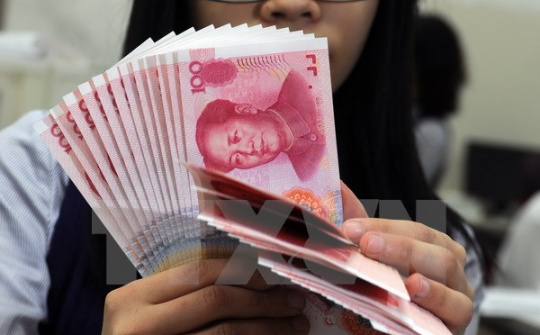 Đồng nhân dân tệ tụt xuống vị trí thứ 7 trong thanh toán trên toàn cầu