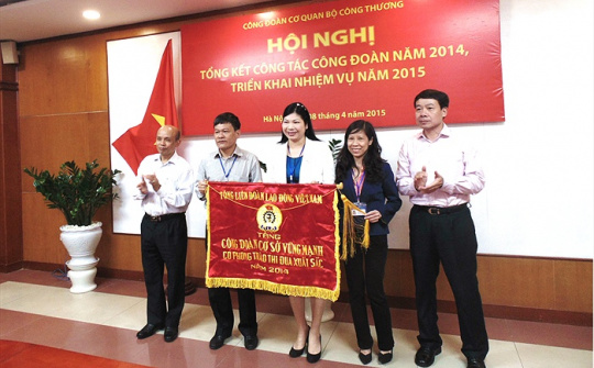 CĐ CQ Bộ Công Thương: Tổng kết công tác công đoàn năm 2014 và triển khai nhiệm vụ 2015