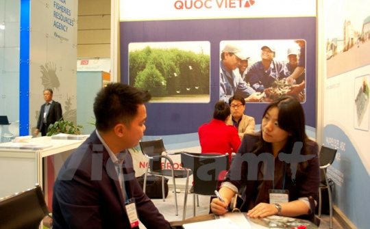 Doanh nghiệp Việt Nam tham gia Hội chợ Thủy sản quốc tế Seoul