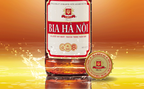 Bia Hà Nội thay đổi hình ảnh nắp và nhãn sản phẩm