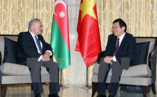 Dầu khí là trọng tâm hợp tác kinh tế giữa Việt Nam-Azerbaijan